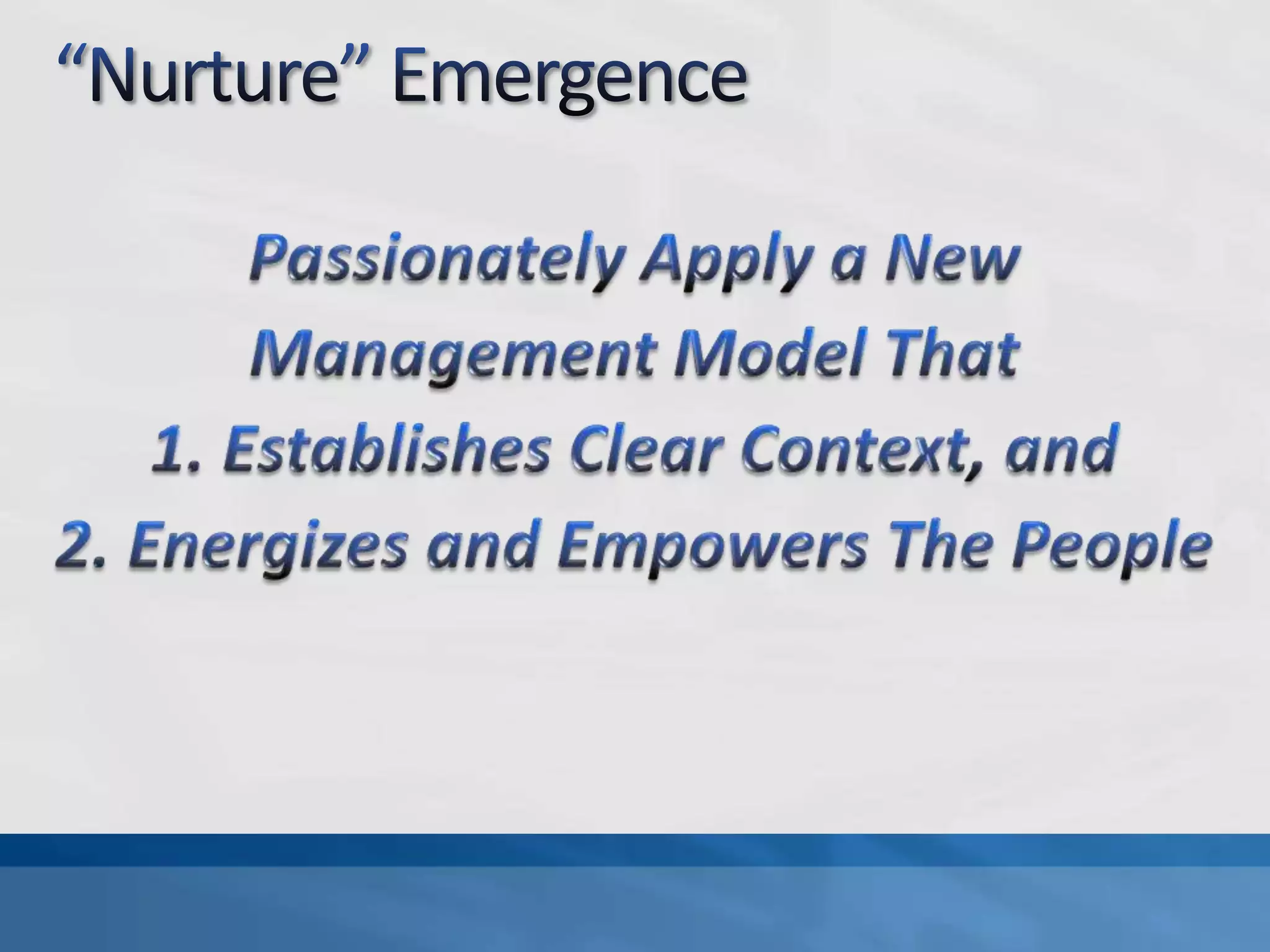 “http://www.slideshare.net/jurgenappelo/complexity-versus-leanView #5: Grow StructureMany teams operate within the context of a complex organization, and thus it is important to consider structures that enhance communication .Complexity Versus Lean, JurgenApello