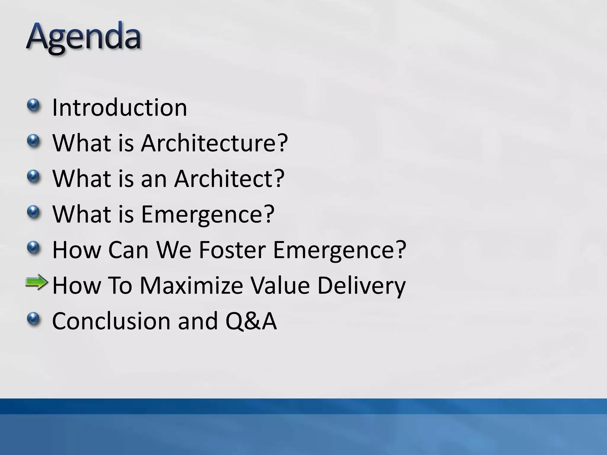 “http://www.slideshare.net/jurgenappelo/complexity-versus-leanView #6: Improve EverythingPeople, teams, and organizations need to improve continuously to defer failure for as long as possible.Complexity Versus Lean, JurgenApello