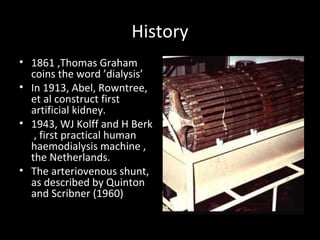 Emergent haemodialysis | PPT