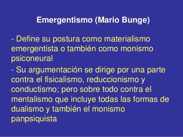 Teoria emergentista de las emociones