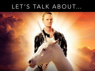 L E T ’ S TALK ABOUT… 
 