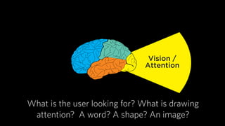 Language Wayﬁnding
Vision /
Attention
Memory
 