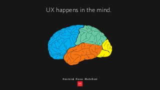 UX happens in the mind.
#sixminds #sxsw #bebrilliant
 