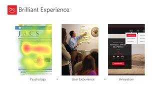 What is user experience?
 
