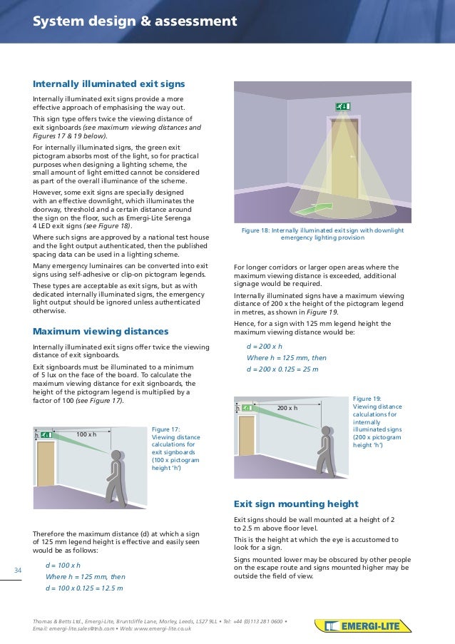 Emergi lite emergency lighting design guide
