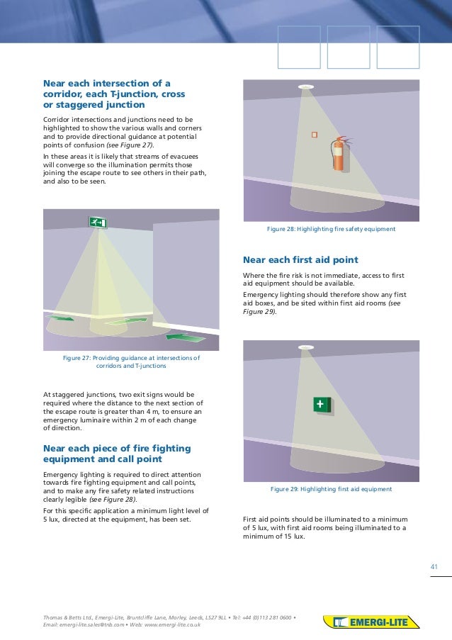 Emergi lite emergency lighting design guide