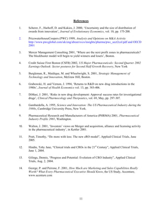 Emerging Pharma Business & Operational Models