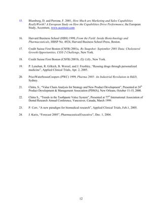 Emerging Pharma Business & Operational Models