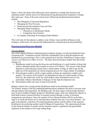 Emerging Pharma Business & Operational Models