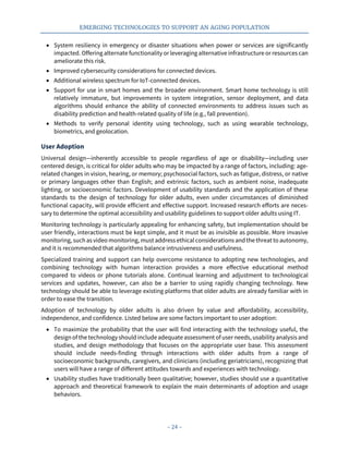 Emerging Technologies to Support an Aging Population - BlueStar ...