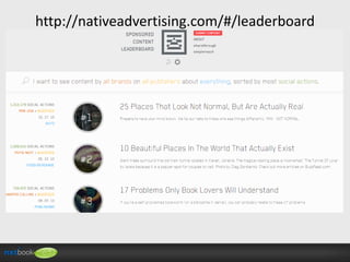 http://nativeadvertising.com/#/leaderboard

 