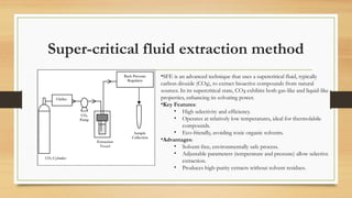 Safe Extraction Emerging and Conventional Techniques for High-Value Compound Extraction ...