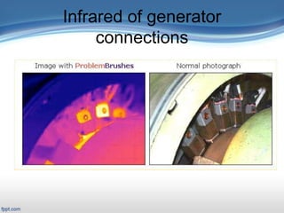 Infrared of generator
connections
 