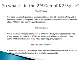 Emerging drugs of Abuse and Emerging Drug Trends | PPT
