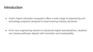 Emerging Engineering & Technology Programs in India.pptx