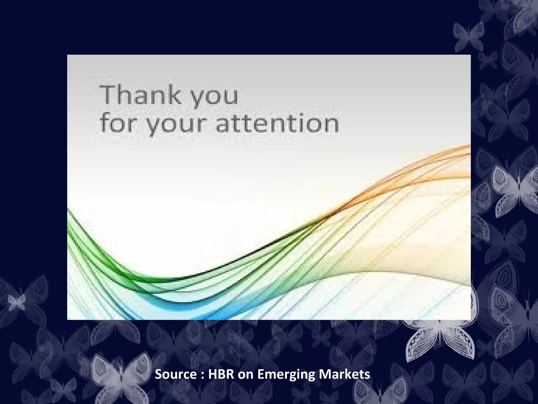 Source : HBR on Emerging Markets
 