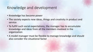 Emerging issues and challenges for management | PPTX