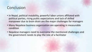 Emerging issues and challenges for management | PPTX