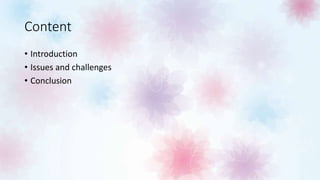 Challenges Introduction Emerging issues and challenges for management | PPTX