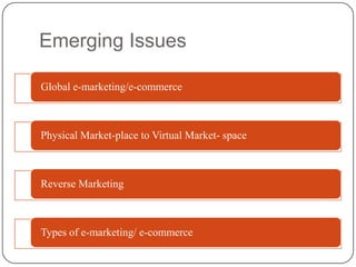 Emerging issues in global marketing | PPTX