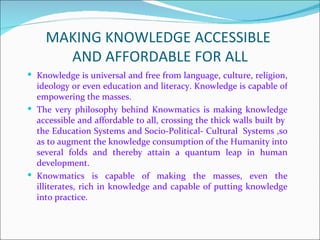 Know Matics Emerging kerala knowledge industries | PPT