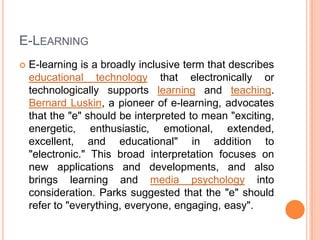 Emerging learning trends | PPTX