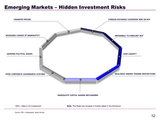 Emerging Market Investment Risks | PDF