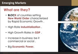 Emerging Markets in Digital World | PDF
