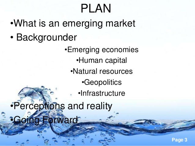 Emerging Markets Presentation