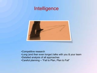IntelligenceCompetitive research