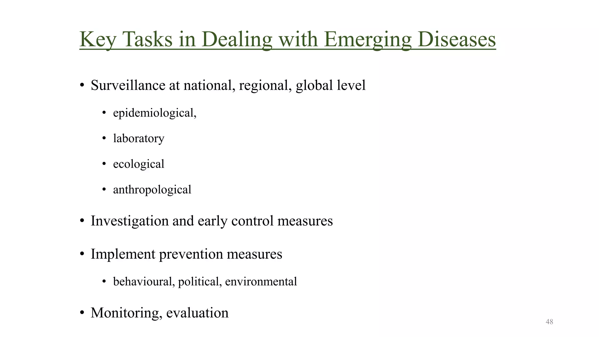 Emerging and reemerging infectious diseases | PPTX
