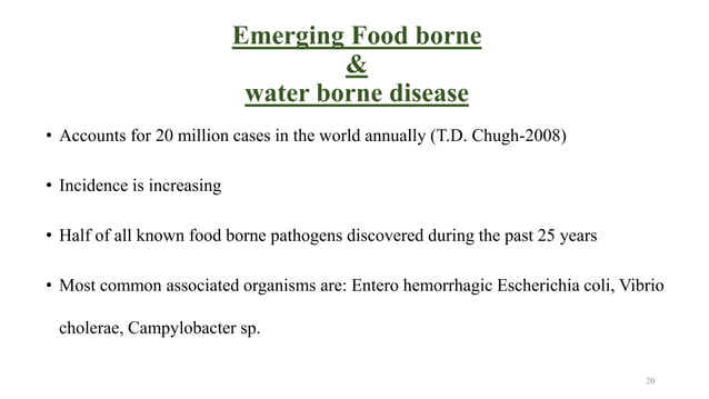Emerging and reemerging infectious diseases | PPTX