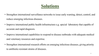 Emerging and reemerging infectious diseases | PPTX