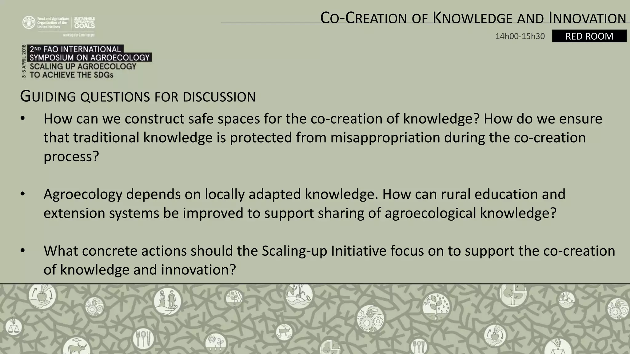 Co-creation of Knowledge and Innovation | PPTX
