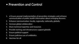 Emerging and Re-emerging Infectious Diseases: Global Health Challenges ...
