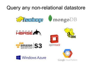 Query any non-relational datastore
 