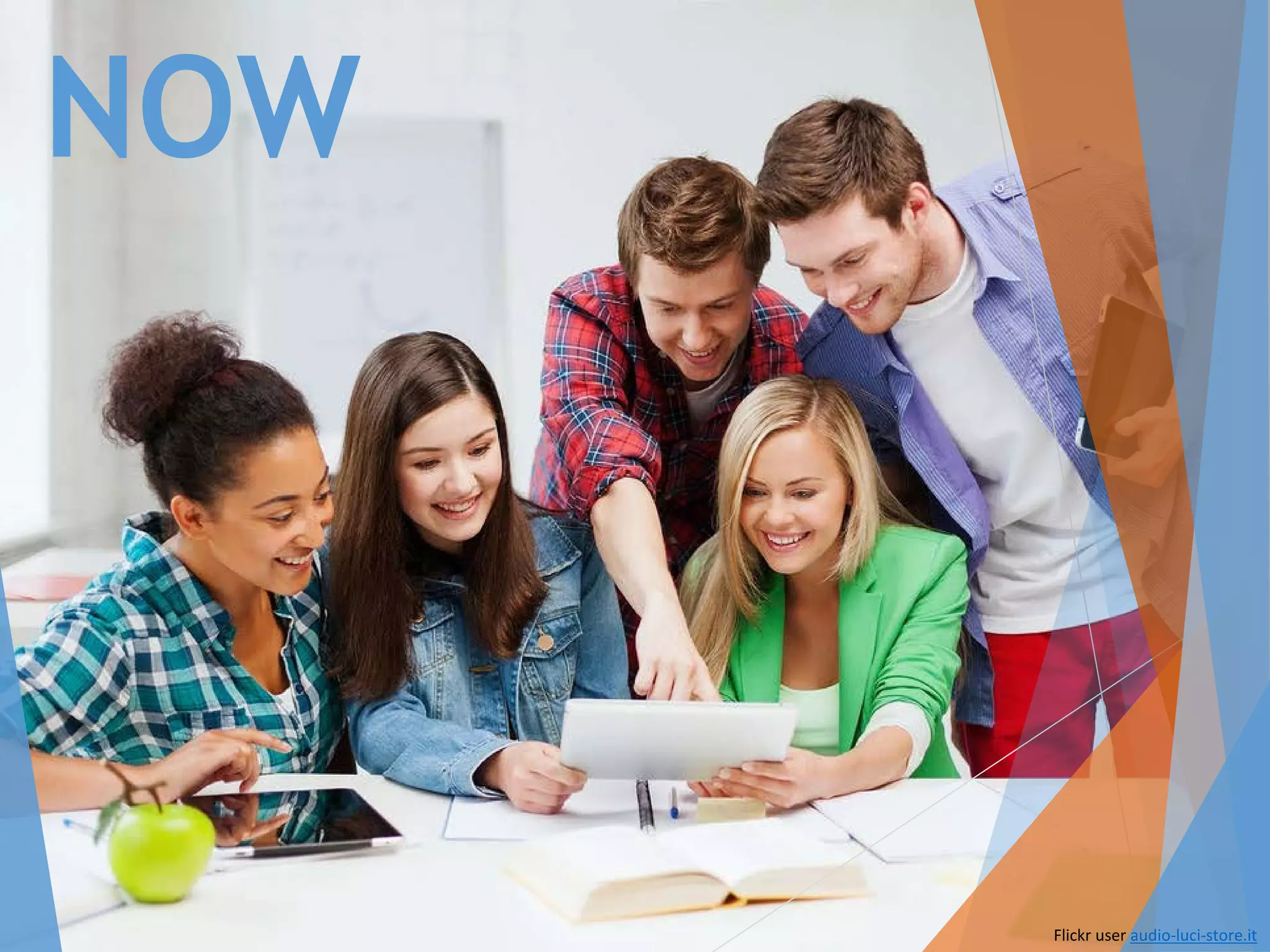 Flickr user audio-luci-store.it
NOW
 