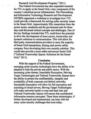 Emerging technology in cyber security