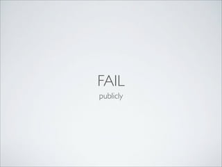 FAIL
publicly

 
