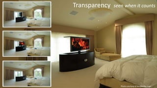 TransparencyEntertainmentSustainabilityAging in PlaceProductivity