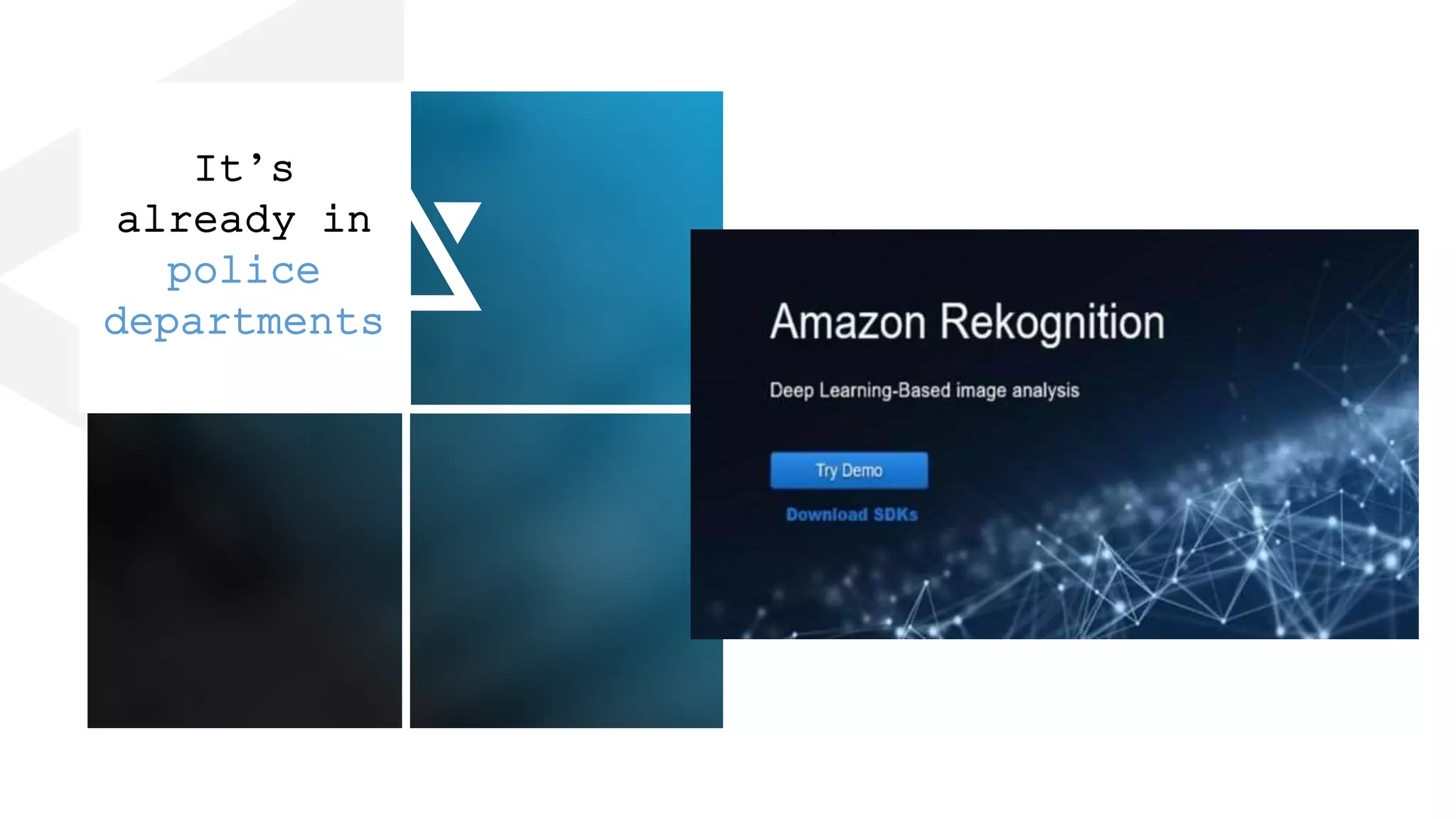 Distributed
Secure
Unique
It’s
already in
police
departments
 