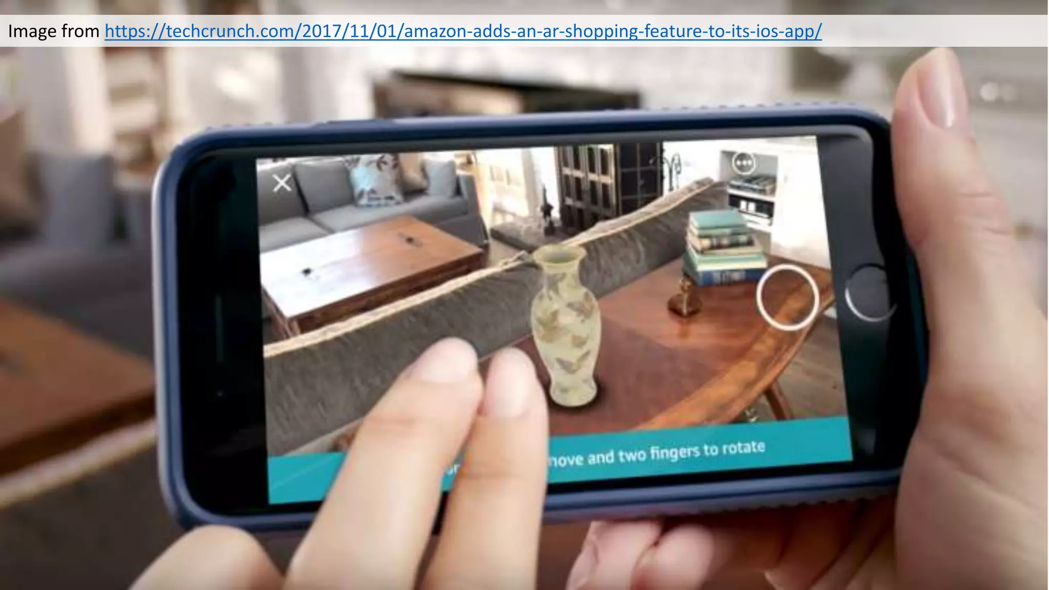Image from https://techcrunch.com/2017/11/01/amazon-adds-an-ar-shopping-feature-to-its-ios-app/
 