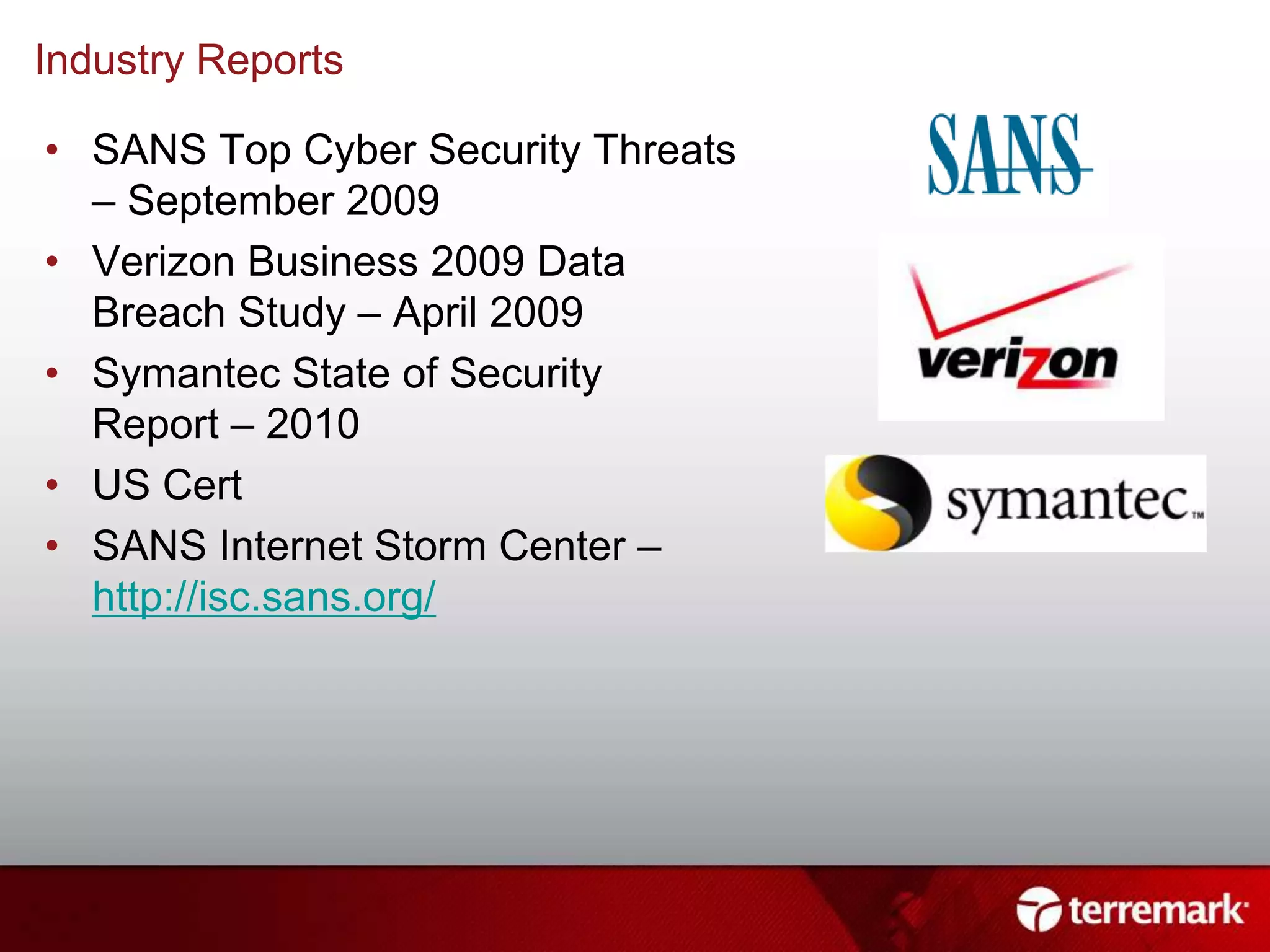 Certifications – GCIH, CCDA, CSSDS, MCTS, MCP, Security+