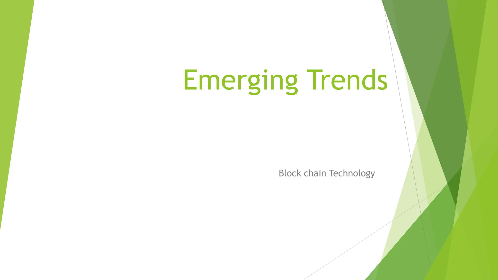 Emerging trends techniques and integration in computer science ppt