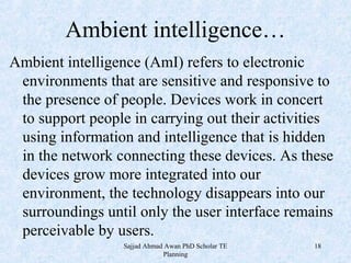 Ubiquitous Technology and Ambient Learning Opening New Ways to ...