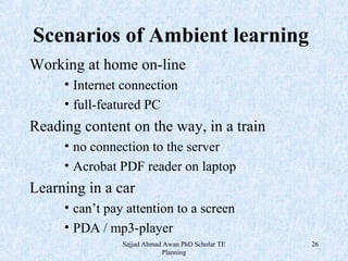 Ubiquitous Technology and Ambient Learning Opening New Ways to ...