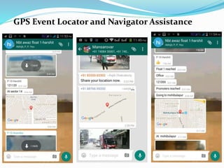 GPS Event Locator and Navigator Assistance
 