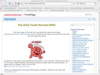 Emerging Trends, 2.0 & Libraries