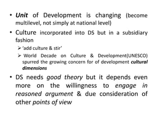 Emerging trends in development studies | PDF
