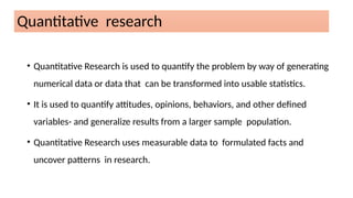 Quantify Problem EMERGING TRENDS IN EDUCATIONAL RESEARCH new.pptx